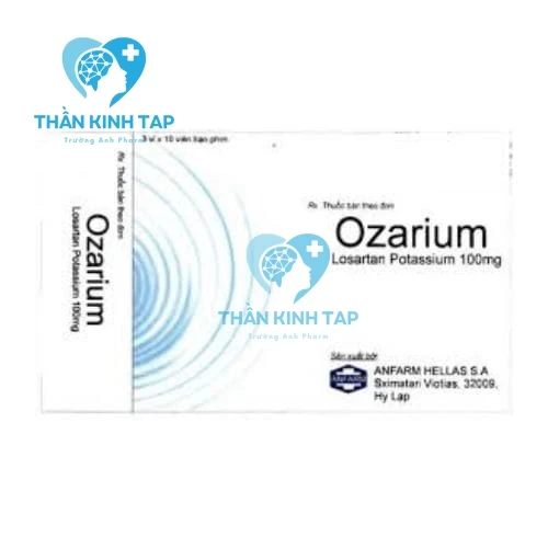 Ozarium - Thuốc điều trị tăng huyết áp và suy tim mạn tính